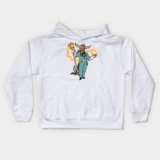 Tiefling Warlock Kids Hoodie